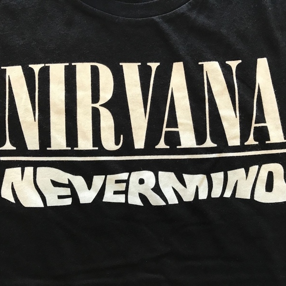 NIRVANA NEVERMIND 2-Sided H&M T-shirt XL - Picture 3 of 5